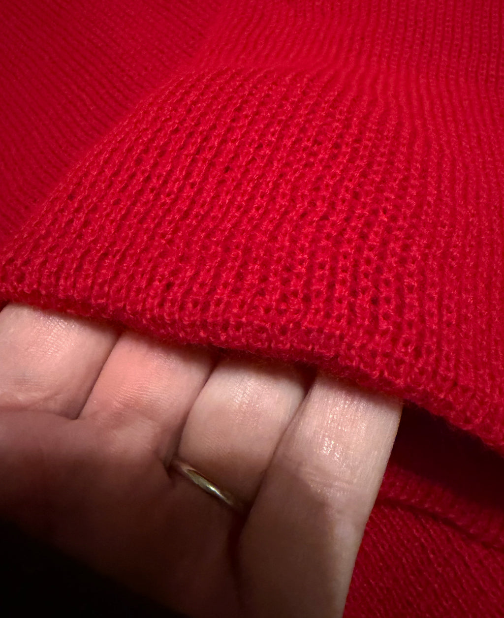 Melt the Ice Red Knit Hat