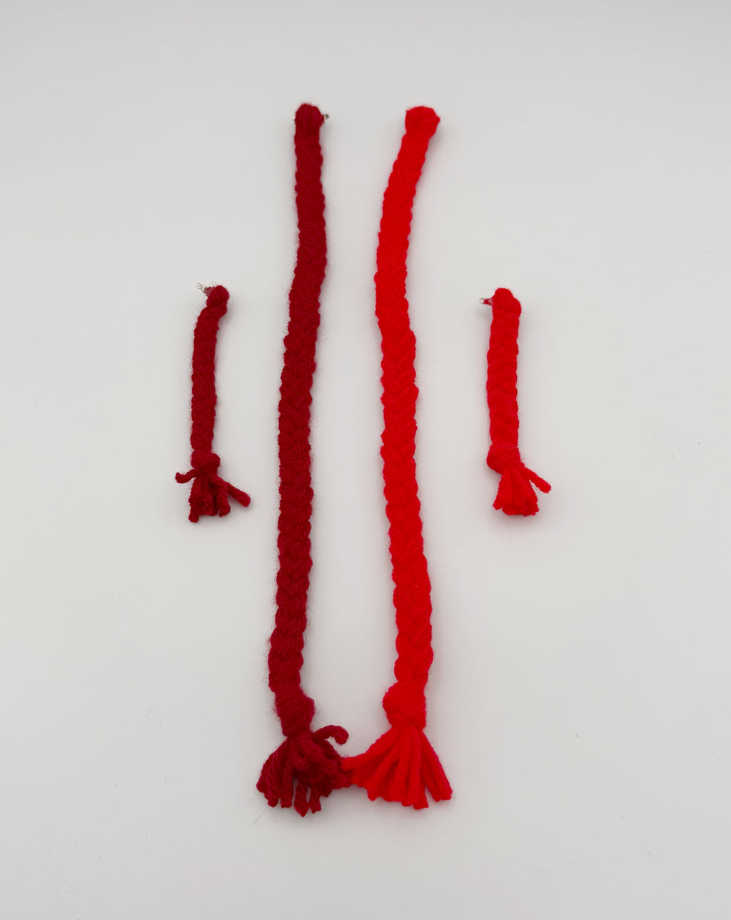 Long Red Tassel Hat Pin