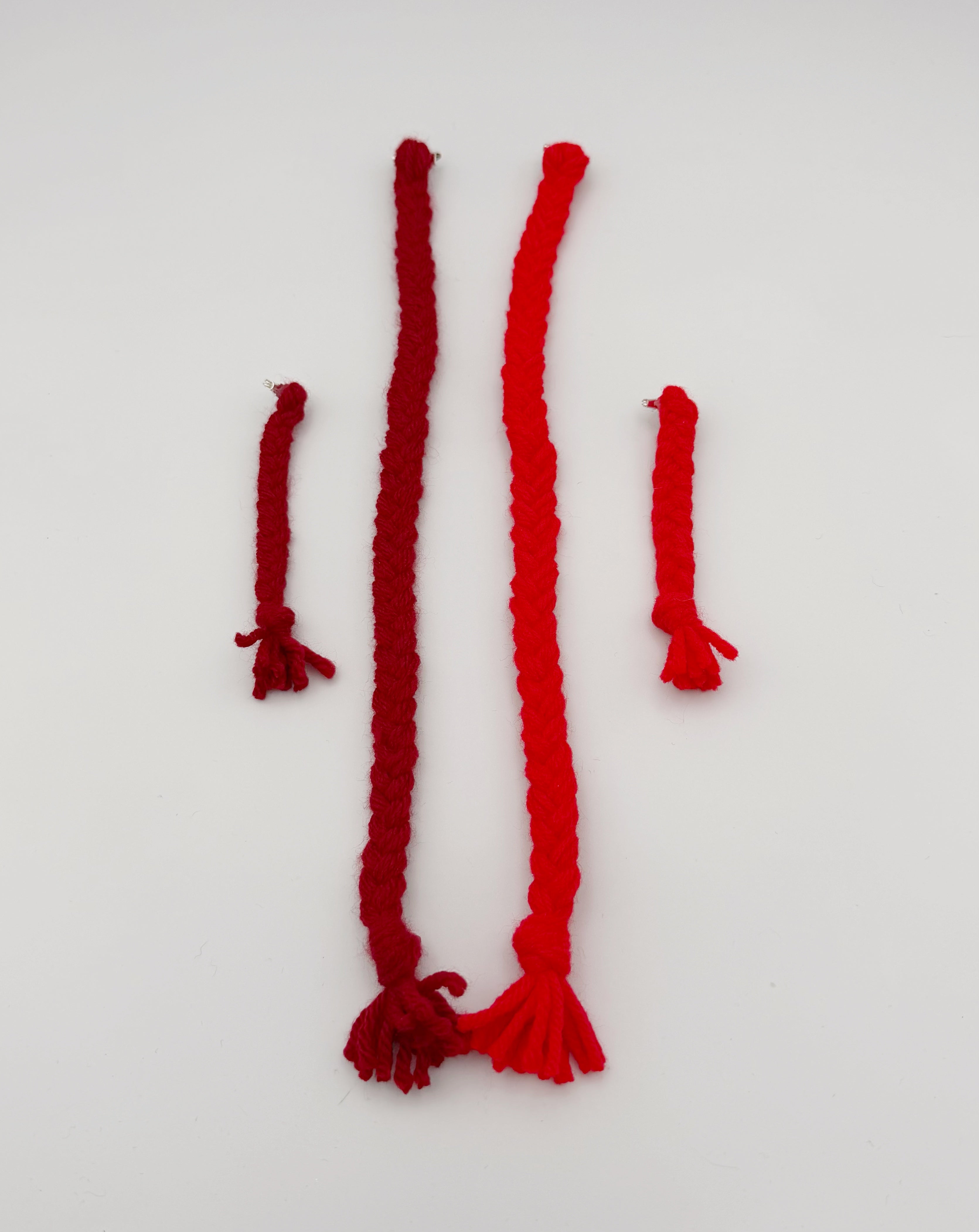 Long Red Tassel Hat Pin